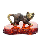 0045865/837 Сувенир Кошечка Охотница Сувенир (коньячный)