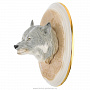 Панно фарфоровое настенное "Волк", фотография 4. Интернет-магазин ЛАВКА ПОДАРКОВ
