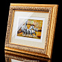 Картина с перламутром "Кони" 19х25 см, фотография 4. Интернет-магазин ЛАВКА ПОДАРКОВ