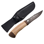 Нож сувенирный из дамасской стали "Олимп-6". Златоуст