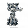 Статуэтка "Кот с трубкой". Серебро 925*, фотография 1. Интернет-магазин ЛАВКА ПОДАРКОВ