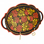 Поднос с росписью. Хохлома, фотография 2. Интернет-магазин ЛАВКА ПОДАРКОВ