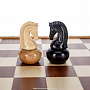 Шахматы с деревянными фигурами "Неваляшки" 47х47 см, фотография 2. Интернет-магазин ЛАВКА ПОДАРКОВ