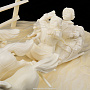 Скульптура "Сельский праздник" (рог лося), фотография 2. Интернет-магазин ЛАВКА ПОДАРКОВ