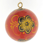 0021053 Хохлома Новогодняя игрушка "Шар" 08340000000
