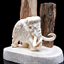 Скульптура из бивня мамонта "Мамонтенок", фотография 5. Интернет-магазин ЛАВКА ПОДАРКОВ