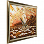 Картина янтарная "Шторм" 80х60 см, фотография 2. Интернет-магазин ЛАВКА ПОДАРКОВ