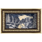  Плакетка "Иней" 24,5х15 см Златоуст 00000001459