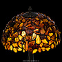 Настольная лампа из янтаря и бронзы. Высота 44 см, фотография 2. Интернет-магазин ЛАВКА ПОДАРКОВ