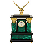 Часы из натурального камня "Орел"