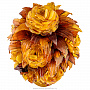 Сувенир из янтаря "Букет цветов" 27 см, фотография 3. Интернет-магазин ЛАВКА ПОДАРКОВ