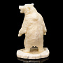 Скульптура из клыка моржа "Медведь", фотография 3. Интернет-магазин ЛАВКА ПОДАРКОВ