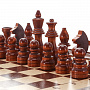 Шахматный стол с фигурами из дерева, фотография 2. Интернет-магазин ЛАВКА ПОДАРКОВ