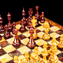 Шахматы в ларце с янтарными фигурами "Балтика", фотография 4. Интернет-магазин ЛАВКА ПОДАРКОВ