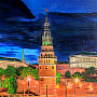 Картина "Москва. Кремль" 90х60 см, фотография 9. Интернет-магазин ЛАВКА ПОДАРКОВ