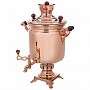 Самовар жаровой латунный омедненный 7 л, фотография 1. Интернет-магазин ЛАВКА ПОДАРКОВ