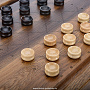 Резные деревянные нарды-шашки "Арабеска-6", фотография 8. Интернет-магазин ЛАВКА ПОДАРКОВ