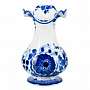 Ваза "Крошка". Гжель, фотография 2. Интернет-магазин ЛАВКА ПОДАРКОВ