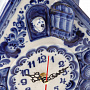 Часы настенные "Кукушка". Фарфор Гжель, фотография 3. Интернет-магазин ЛАВКА ПОДАРКОВ
