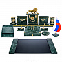Письменный набор из натурального камня "Президентский. Лев", фотография 1. Интернет-магазин ЛАВКА ПОДАРКОВ