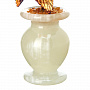 Сувенир "Цветок в вазе" (янтарь, оникс), фотография 6. Интернет-магазин ЛАВКА ПОДАРКОВ