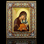 Икона с перегородчатой эмалью "Умиление", фотография 1. Интернет-магазин ЛАВКА ПОДАРКОВ