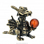 Статуэтка с янтарем "Дракон с подарком", фотография 1. Интернет-магазин ЛАВКА ПОДАРКОВ