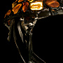 Настольная лампа из янтаря и бронзы "Мадонна", фотография 6. Интернет-магазин ЛАВКА ПОДАРКОВ
