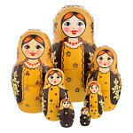 0012898-7М МАТРЕШКА "Злата" 7 мест НХП-КС 53-149 рег№57