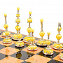 Шахматы из карельской березы с янтарными фигурами, фотография 6. Интернет-магазин ЛАВКА ПОДАРКОВ