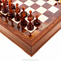 Шахматы с полем из камня и фигурами из янтаря, фотография 5. Интернет-магазин ЛАВКА ПОДАРКОВ