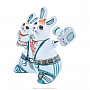 Статуэтка "Кролики - семейное селфи", фотография 4. Интернет-магазин ЛАВКА ПОДАРКОВ