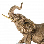Скульптура интерьерная "Слон на камне", фотография 3. Интернет-магазин ЛАВКА ПОДАРКОВ