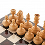 Шахматный ларец с деревянными фигурами 48х48 см, фотография 8. Интернет-магазин ЛАВКА ПОДАРКОВ