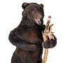 Чучело медведя с посохом, фотография 3. Интернет-магазин ЛАВКА ПОДАРКОВ