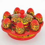 0021712 Хохлома Набор пасхальница "Воскресный" 8 пр. (в/кат.) 64580000008