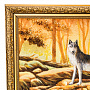 Картина янтарная "Волки у реки" 60х40 см, фотография 3. Интернет-магазин ЛАВКА ПОДАРКОВ