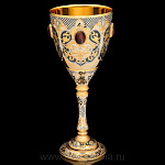 26205 Златоуст КУБОК украшенный,кабошоны,h.-23см в П/У