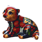 0057407  Хохлома Статуэтка ТИГР 8*7см  цвета в ассортименте 