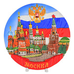 0060727/0830 Сувенирная тарелка МОСКВА
