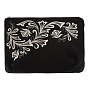 Косметичка с вышивкой "Морозный узор". Черная, фотография 2. Интернет-магазин ЛАВКА ПОДАРКОВ