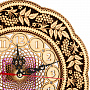 Часы настенные из бересты, фотография 8. Интернет-магазин ЛАВКА ПОДАРКОВ