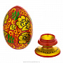 Пасхальное яйцо-шкатулка. Хохлома, фотография 2. Интернет-магазин ЛАВКА ПОДАРКОВ