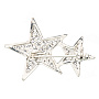 Брошь со стразами "Звезды", фотография 2. Интернет-магазин ЛАВКА ПОДАРКОВ