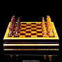 Янтарный шахматный ларец с фигурами "Золотая Европа", фотография 5. Интернет-магазин ЛАВКА ПОДАРКОВ