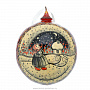 Новогодний елочный шар с росписью "Русские сказки", фотография 1. Интернет-магазин ЛАВКА ПОДАРКОВ