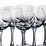 Набор 6 бокалов для вина 280 мл "Черное море Омбре", фотография 2. Интернет-магазин ЛАВКА ПОДАРКОВ