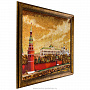 Картина янтарная "Большой Кремлевский дворец" 60х80 см, фотография 6. Интернет-магазин ЛАВКА ПОДАРКОВ