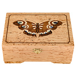 0063096/210*150*75см Кар.береза ШКАТУЛКА "БАБОЧКА"