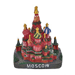 0013329-Мал скульптура МАКЕТ ХРАМА Василия Блаженного Малый (полистоун)